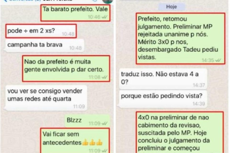 'Tá barato, prefeito': mensagens mostram como alvos negociavam sentenças em tribunal do MS, diz PF