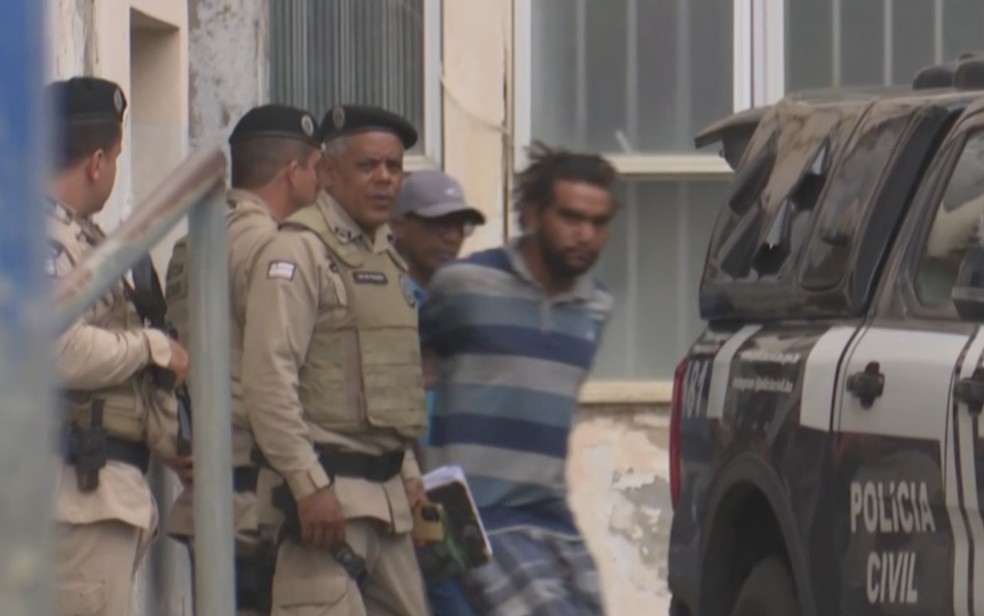 Homem confessou ter matado as três mulheres em Ilhéus — Foto: TV Bahia