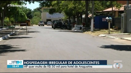 Hotel de Araguatins pode ser multado em até R$ 50 mil por hospedar adolescentes
