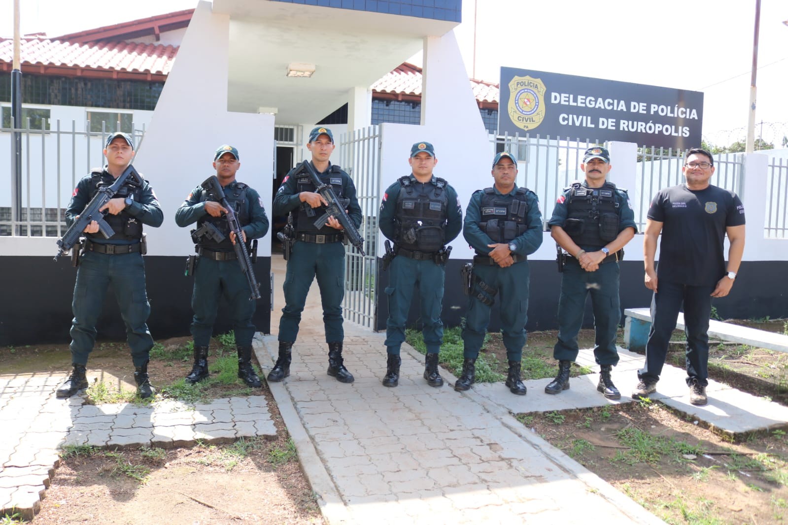 Polícias Civil e Militar se reúnem para discutir medidas de segurança pública em Rurópolis