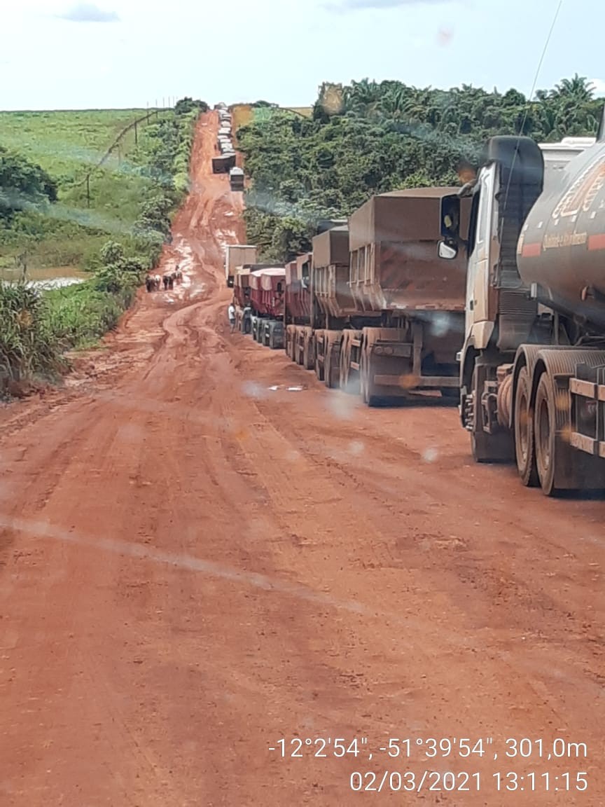 Mato Grosso tem 35,9% das rodovias péssimas ou ruins, aponta CNT