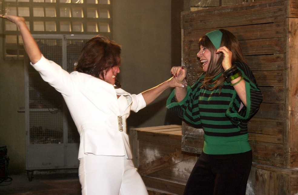 Susana Vieira e Renata Sorrah em Senhora do Destino