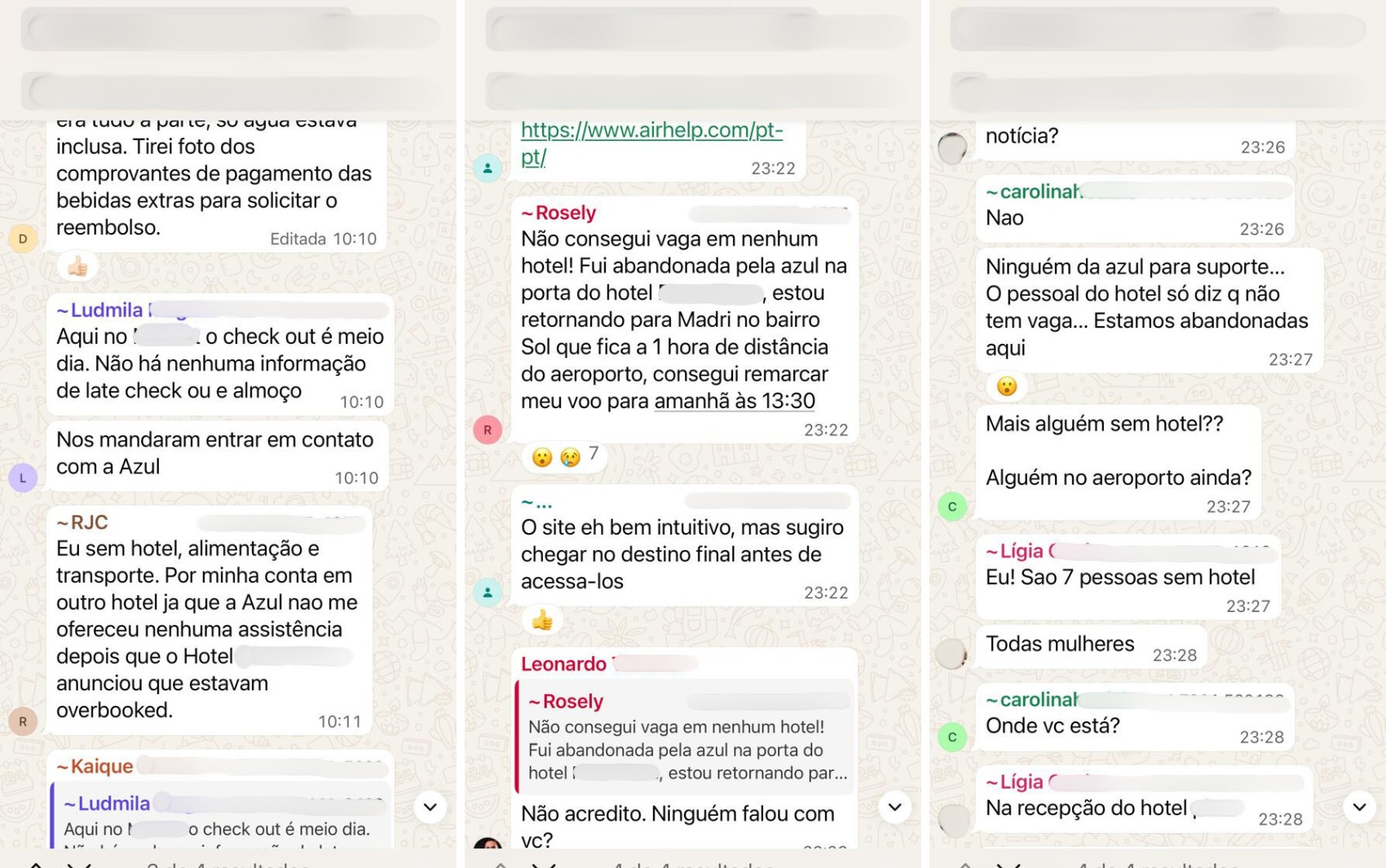 Sem assistência e sem previsão de retorno ao Brasil: passageiros relatam descaso da Azul após voo cancelado na Espanha