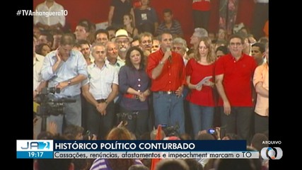 Tocantins tem histórico político conturbado no governo do Estado