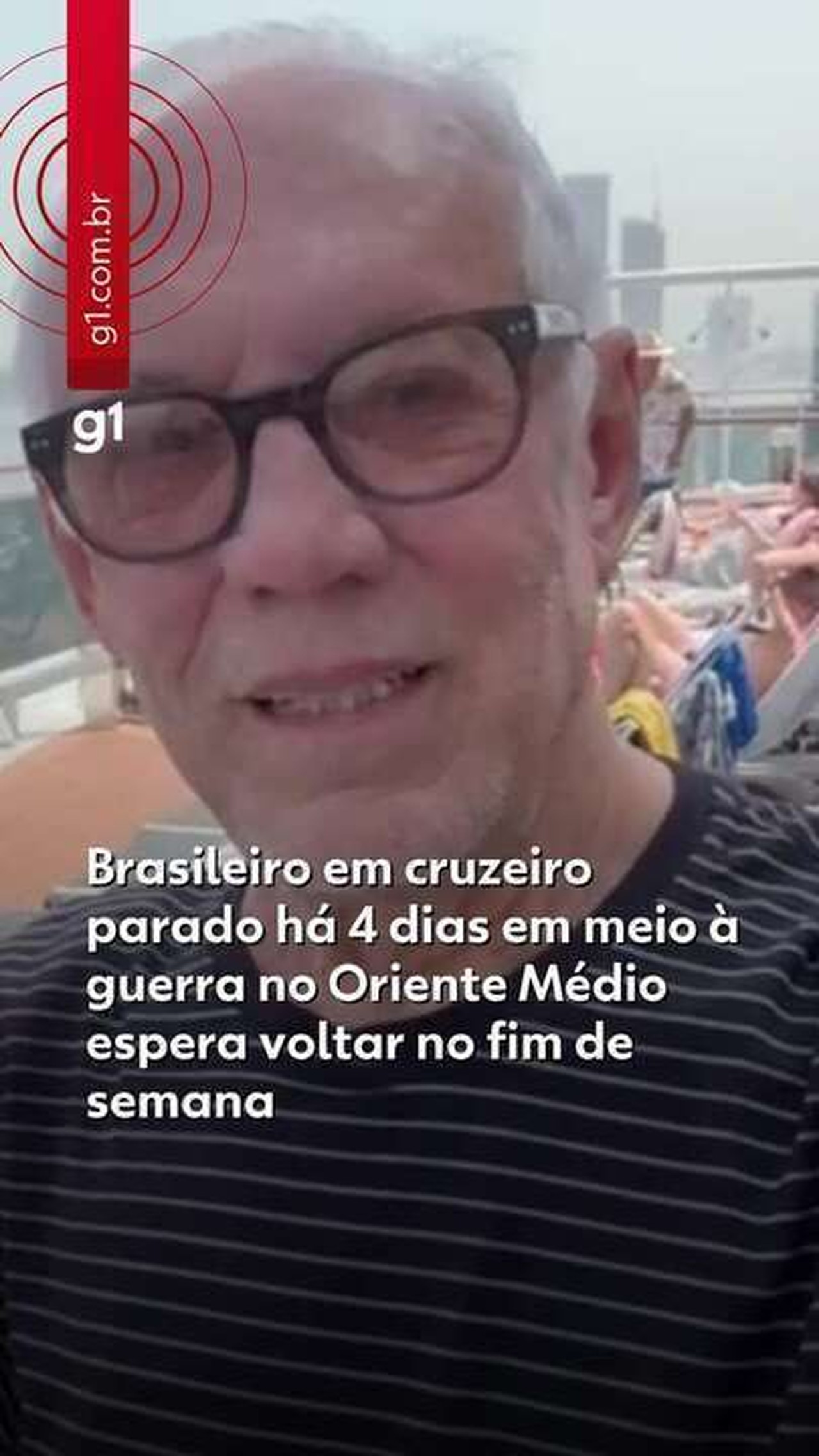 Brasileiro parado na guerra do Oriente Médio espera voltar para casa | G1