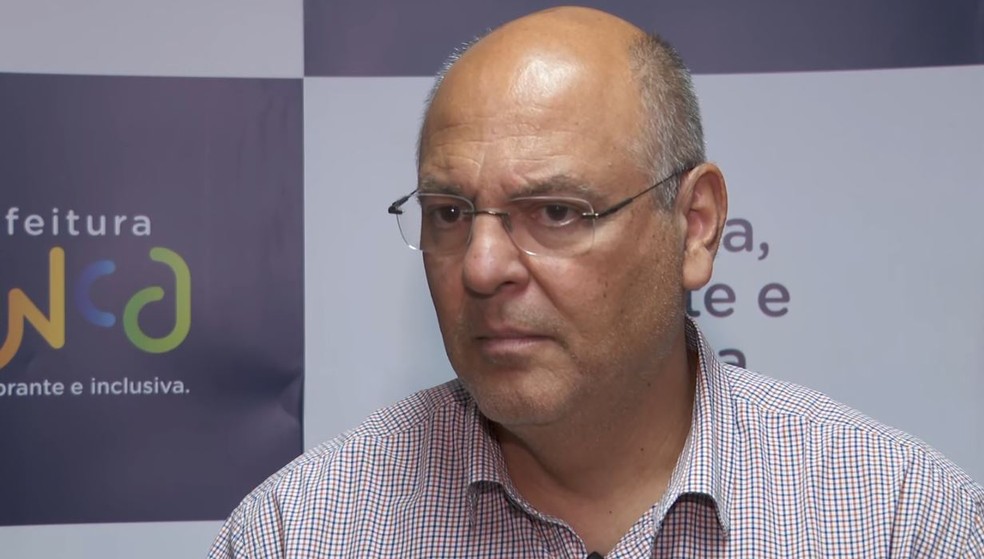 Prefeito de Franca (SP), Alexandre Ferreira — Foto: Lindomar Cailton/EPTV