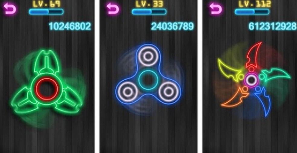 Spinners inspiram games e aparecem na lista de mais baixados de smartphones, Games