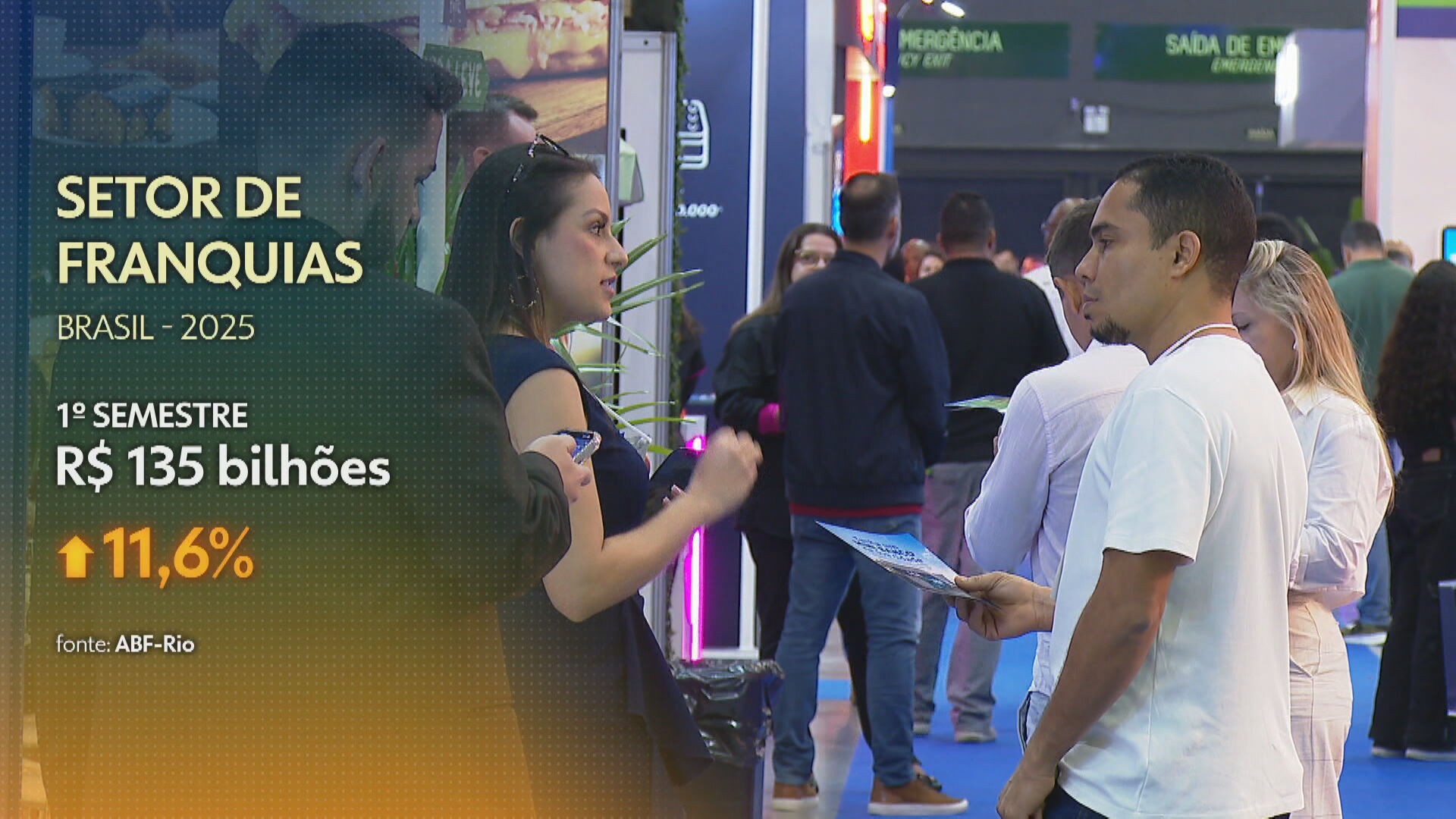 Feira reúne franquias para empreendedores no Riocentro  