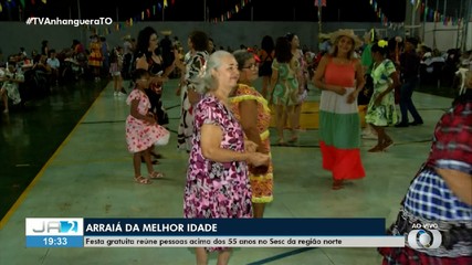 Arraiá da Melhor Idade reúne pessoas acima dos 55 no Sesc Norte; confira