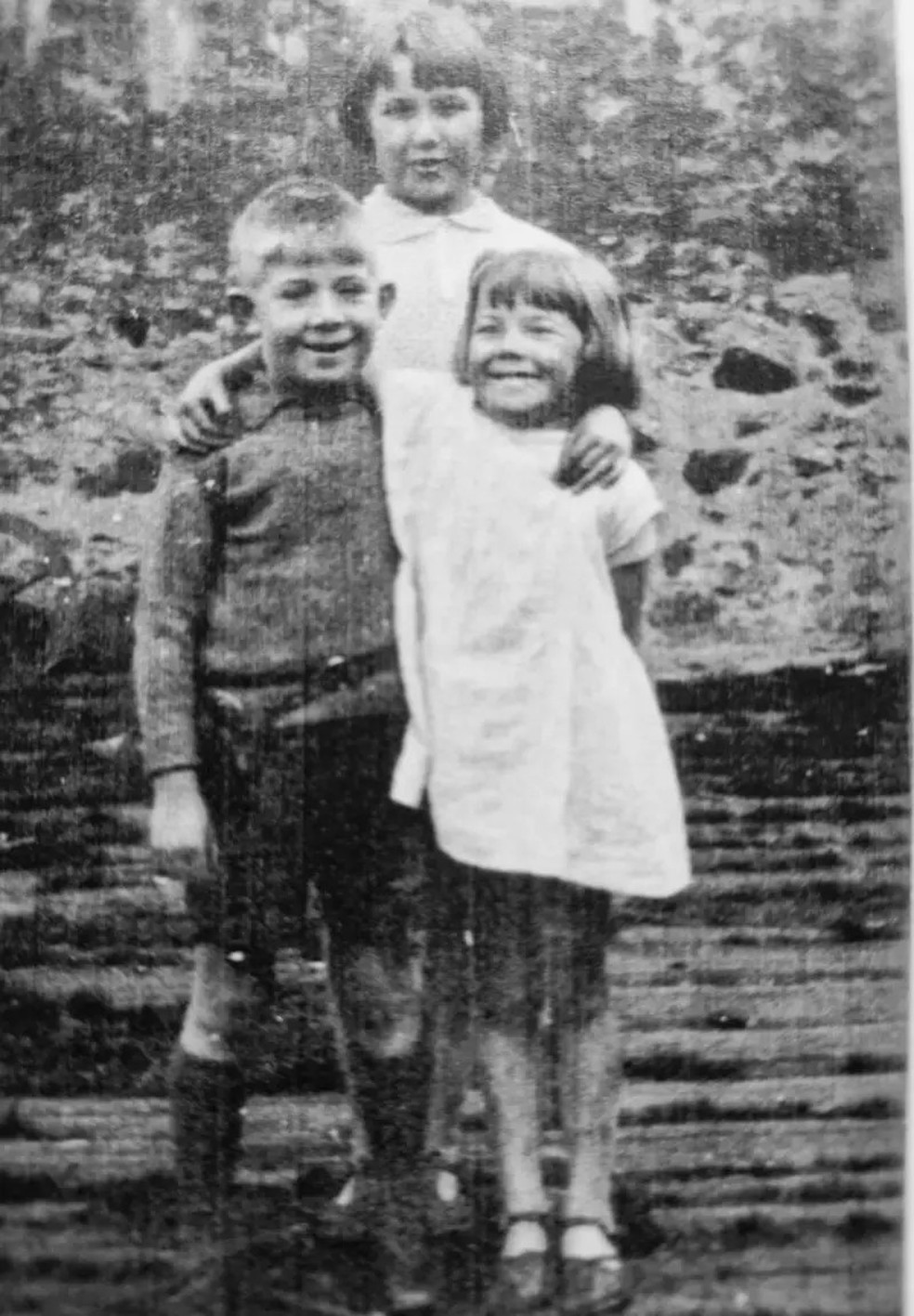 Jim e Betty eram amigos de infncia em Eyemouth, mas tinham se visto pela ltima vez no fim da dcada de 1930  Foto: Davidson Family