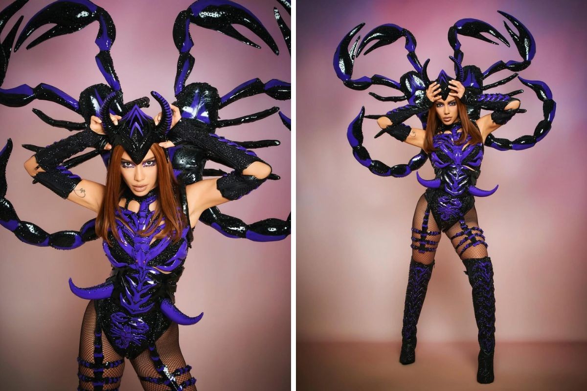 FOTOS: signo de escorpião é tema de 'Ensaios de Anitta' em Campinas e fãs apostam em looks com brilho