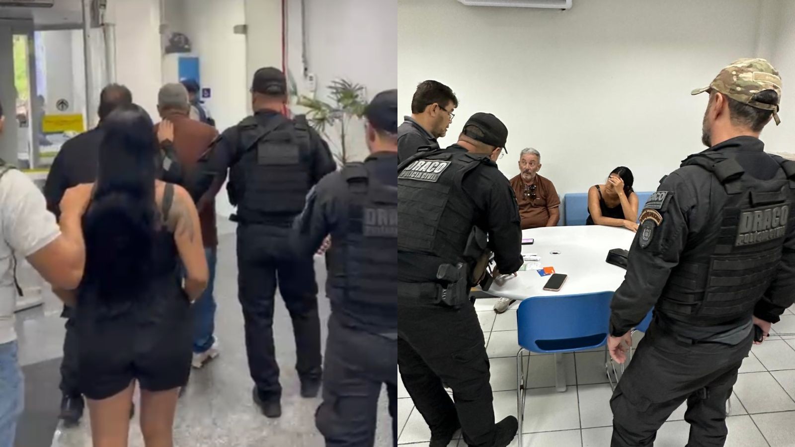 Casal é preso ao tentar sacar R$ 200 mil com documentos falsos em banco de Teresina