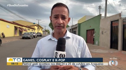 Araguaína recebe o Festival Geek nos dias 24 e 25 de outubro