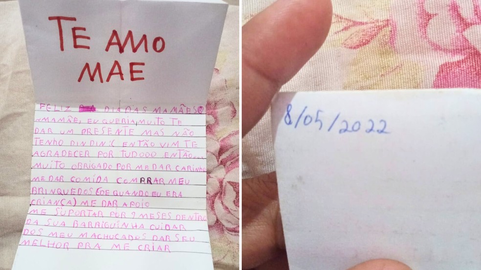 Carta foi último presente em homenagem ao Dia das Mães deixado por filha estuprada e morta pelo ex-padrasto: 'Eu sempre leio', diz mãe | São José do Rio Preto e Araçatuba |