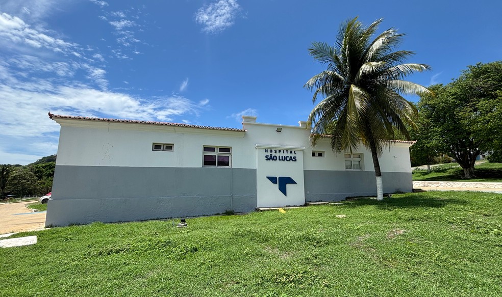 Parto foi realizado no Hospital São Lucas — Foto: Ana Clara Marinho/TV Globo