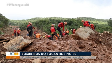 Nova equipe de bombeiros do Tocantins é enviada para atuar no Rio Grande do Sul