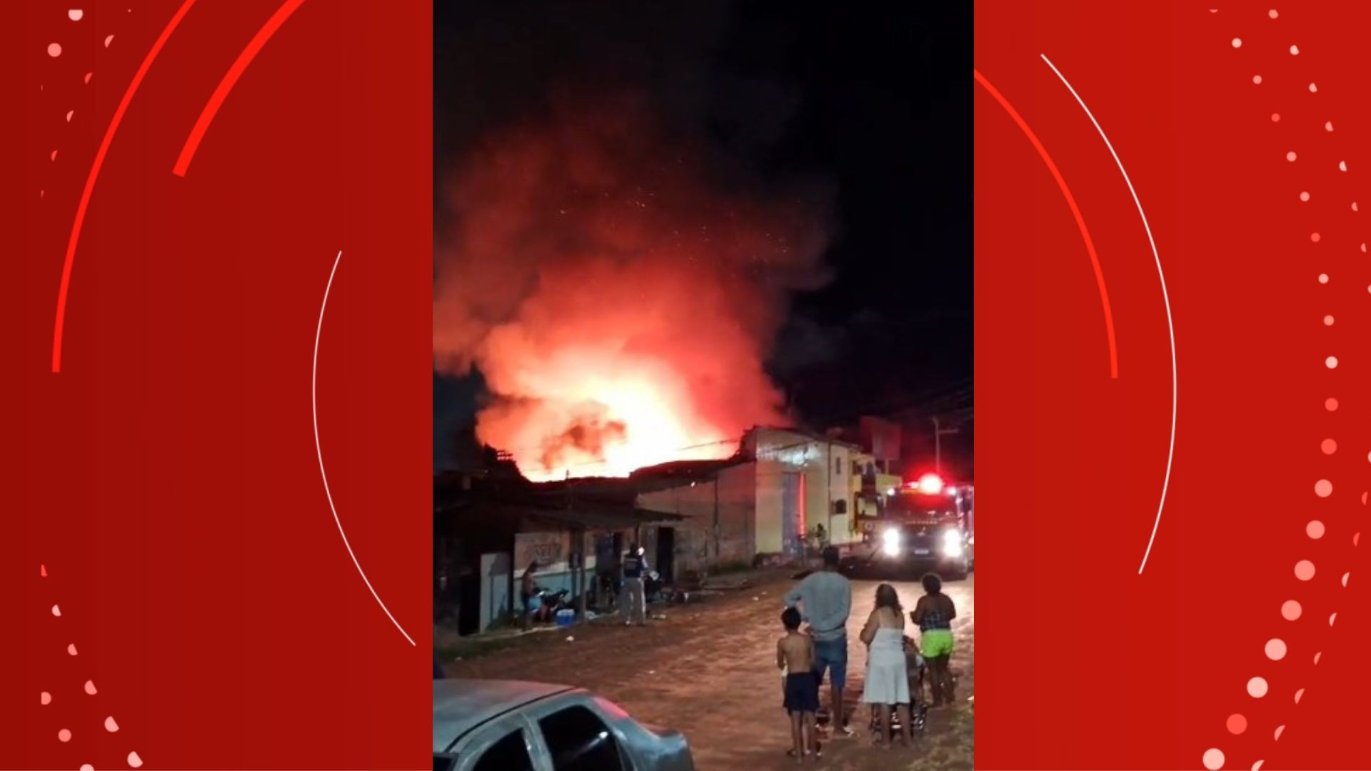 VÍDEO: incêndio atinge loja de material de construção na Zona Norte de Macapá