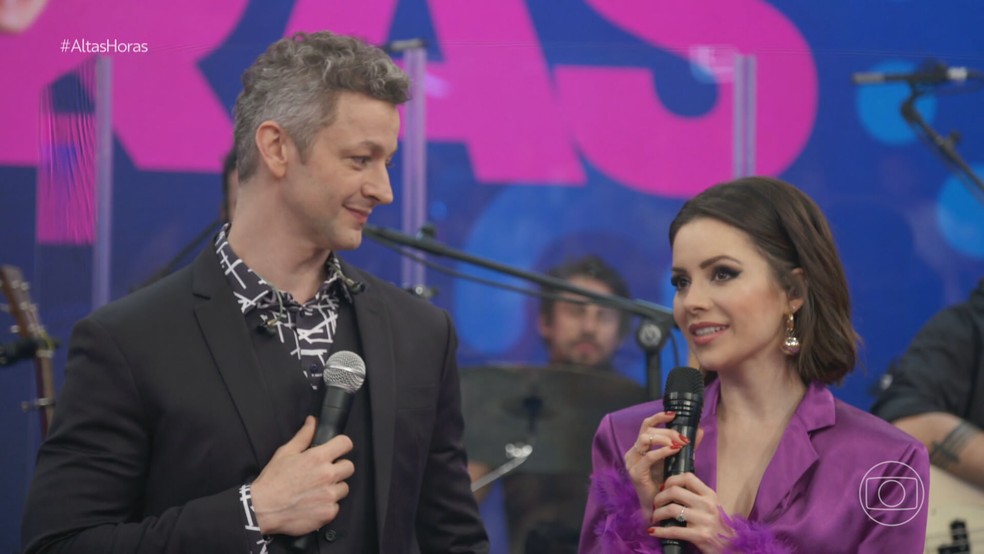 Sandy e Lucas falam pela 1ª vez sobre separação no Altas Horas: 