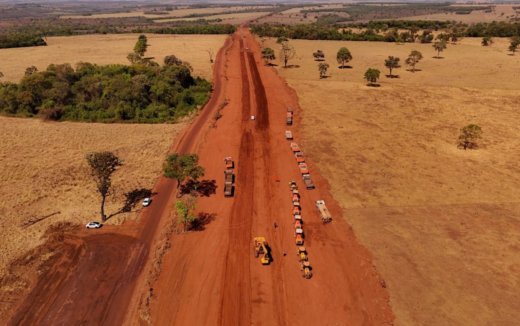 Obras em rodovias de Goiás custeadas pela taxa do agro são retomadas após liberação do STF