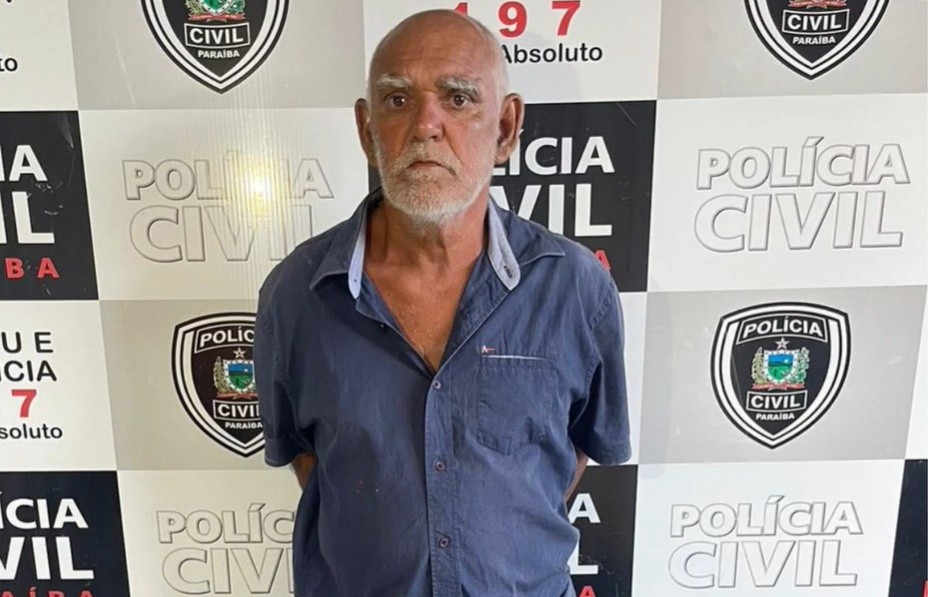 Idoso de 65 anos é preso em João Pessoa após ser condenado por estupro de vulnerável