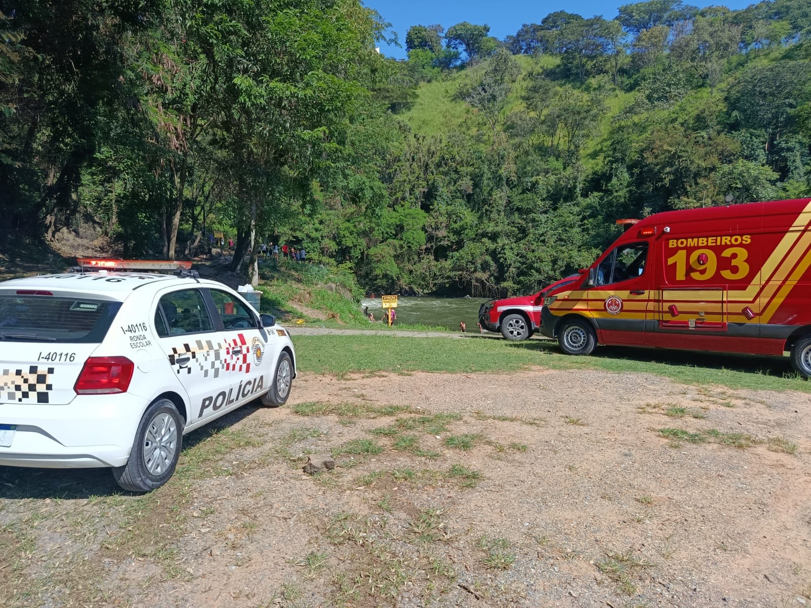 Homem morre afogado na Cachoeira da Chave em Votorantim