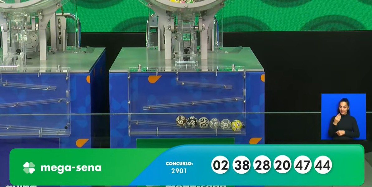 Mega-Sena, concurso 2.901: resultado