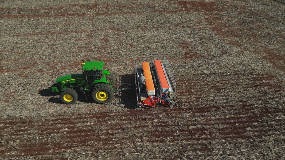 Estiagem e inverno com temperaturas elevadas impactam agricultura do Paraná — Foto: Caminhos do Campo/RPC