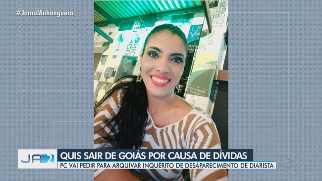 Diarista desaparecida fugiu de casa por causa de dvida, diz polcia