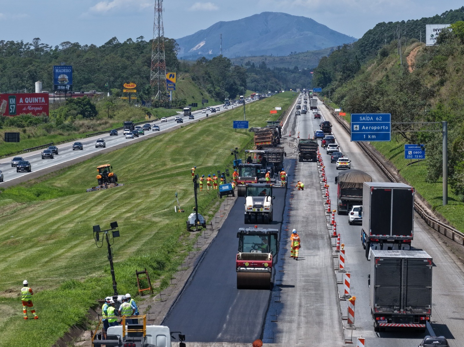 Trecho em Itu da rodovia Castello Branco é interditado para obras