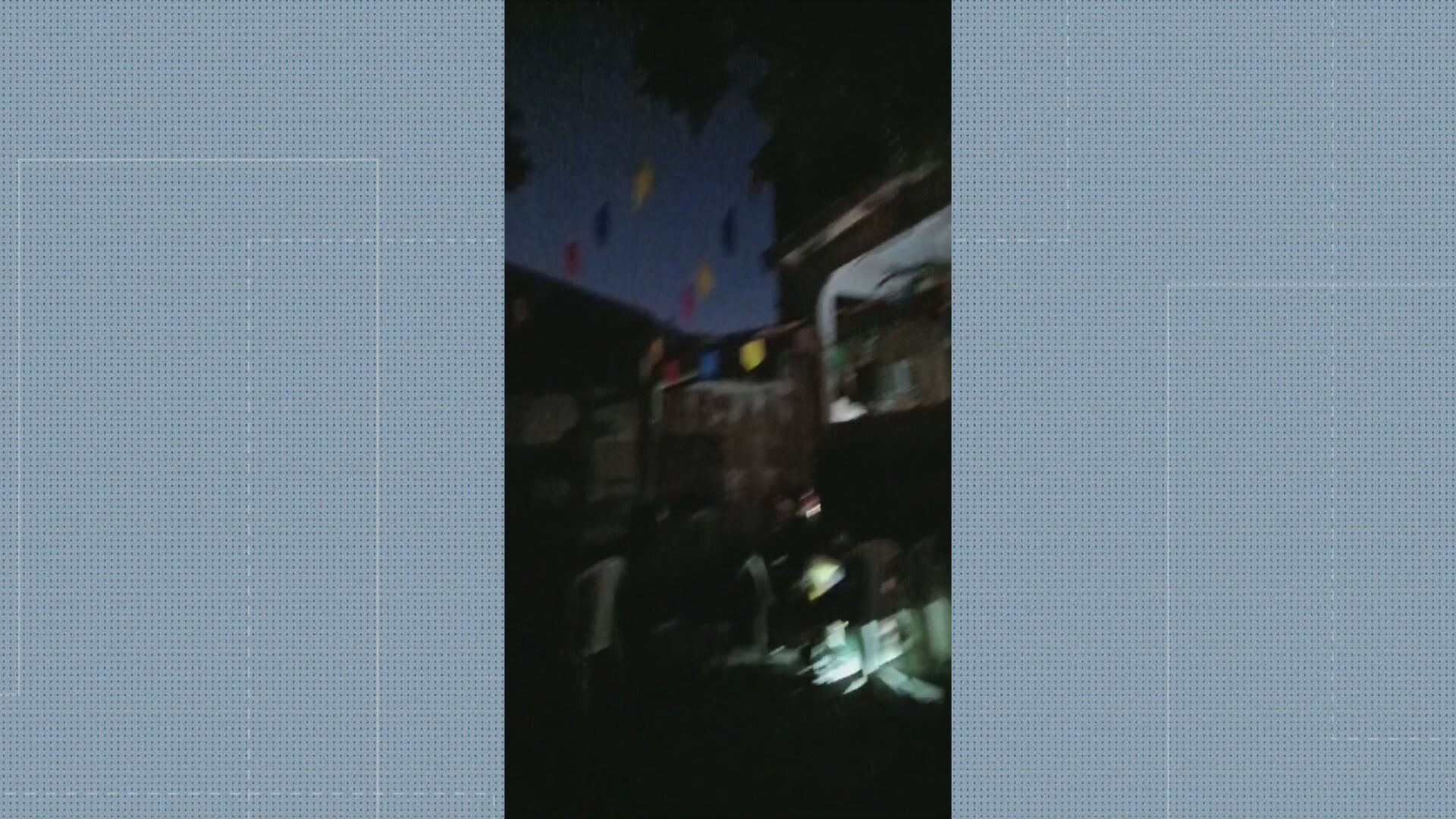 Depois de 48 horas sem energia elétrica, moradores da Ilha do Governador voltam a ficar sem luz e arraiá é feito no escuro