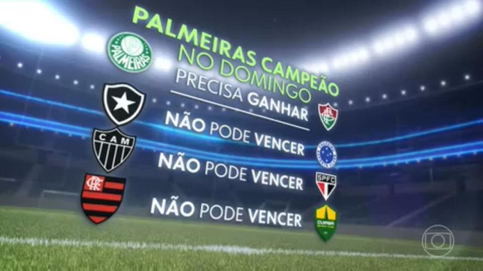 Palmeiras é campeão do Brasileirão 2023; veja a classificação completa -  Mundo Conectado