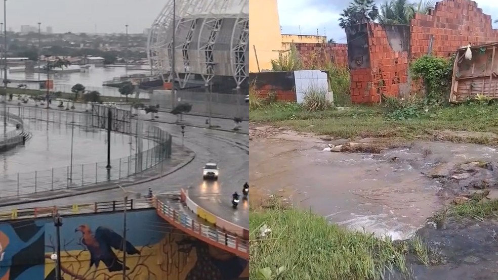 Previsão do tempo aponta para continuidade das chuvas. — Foto: Reprodução