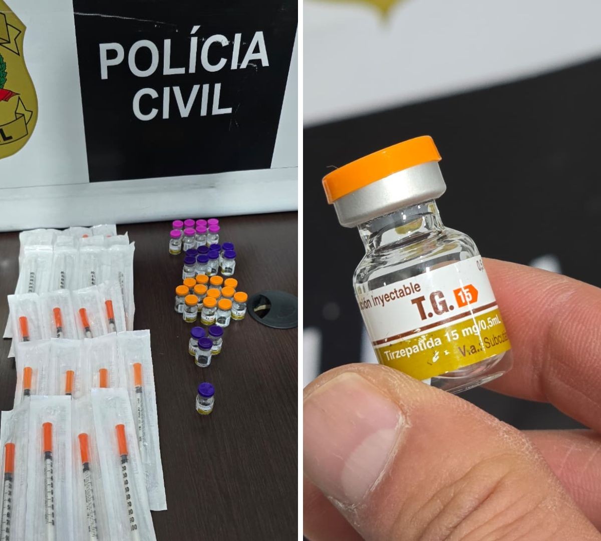 Após apreender 4 toneladas de Whey adulterado, polícia localiza drogas para emagrecimento em ônibus vindo do Paraguai