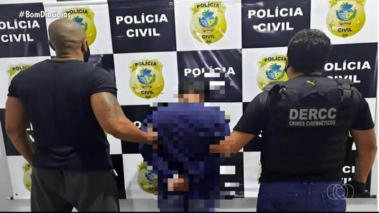Investigado por armazenar vídeos de pornografia infantil é preso suspeito de estuprar o irmão de 7 anos e filmar crime, em Goiânia | Goiás