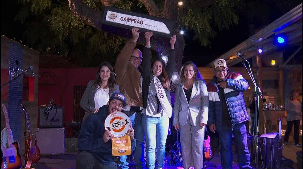 Federal Bar é o grande campeão do Comida di Buteco 2024 em Ribeirão Preto, SP — Foto: Reprodução/EPTV