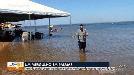 Praias de Palmas são destaque para turistas