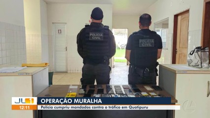 Operação de combate ao tráfico prende suspeito em Quatipuru, nordeste do estado