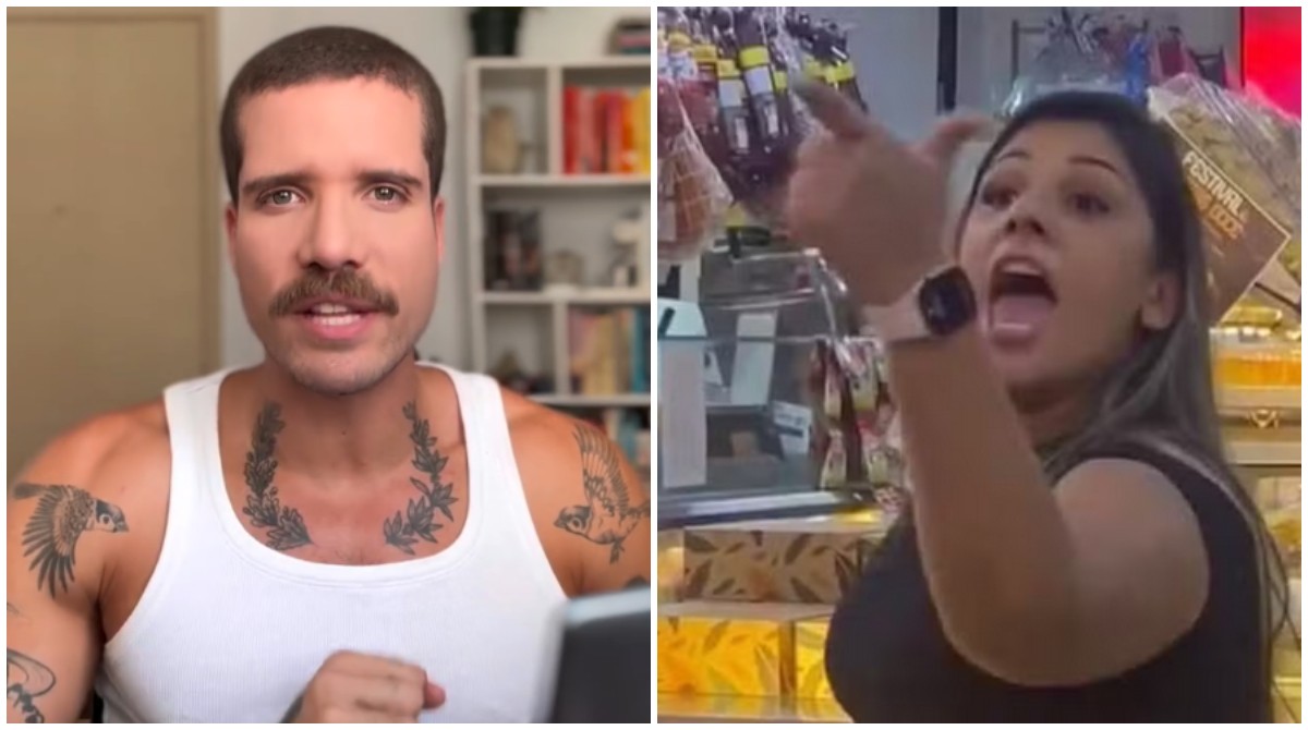 'Prometi que ela ia se arrepender': vítima de homofobia fala sobre prisão de mulher ao desembarcar da Espanha após fugir de SP