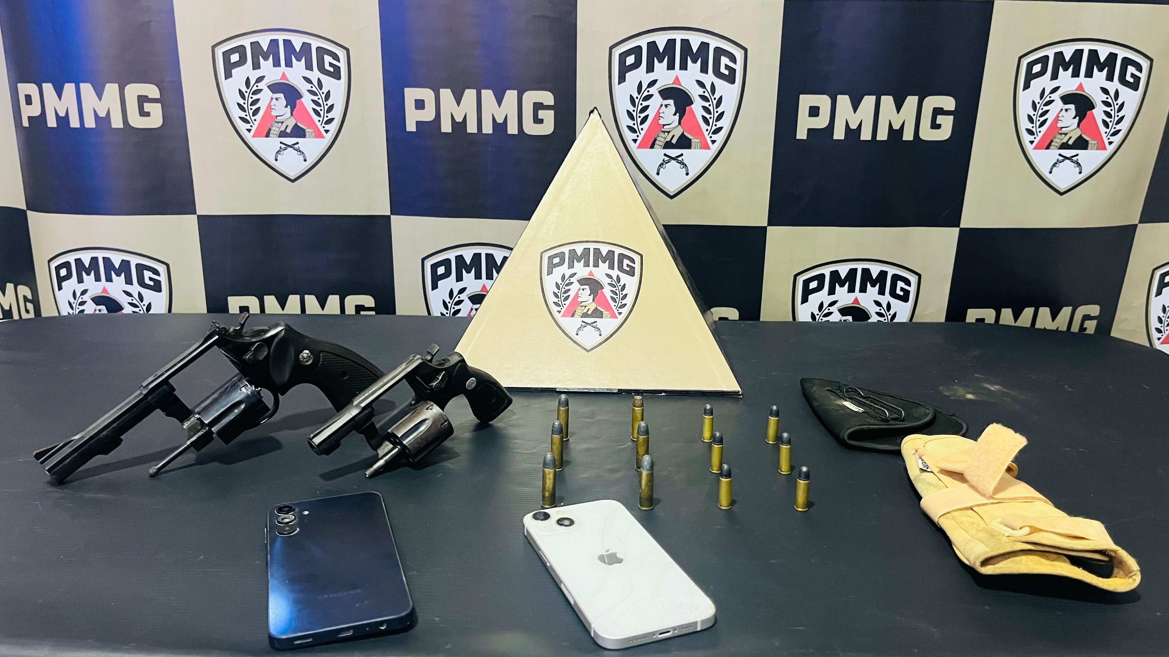 Após denúncia de encontro para troca de armas, PM monta operação e três são detidos em Porteirinha