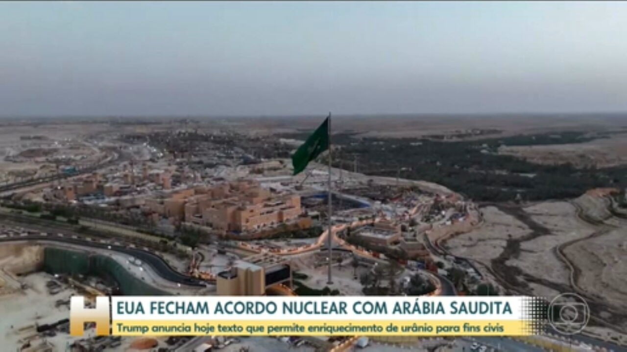 EUA e Arábia Saudita firmam acordo para cooperação nuclear