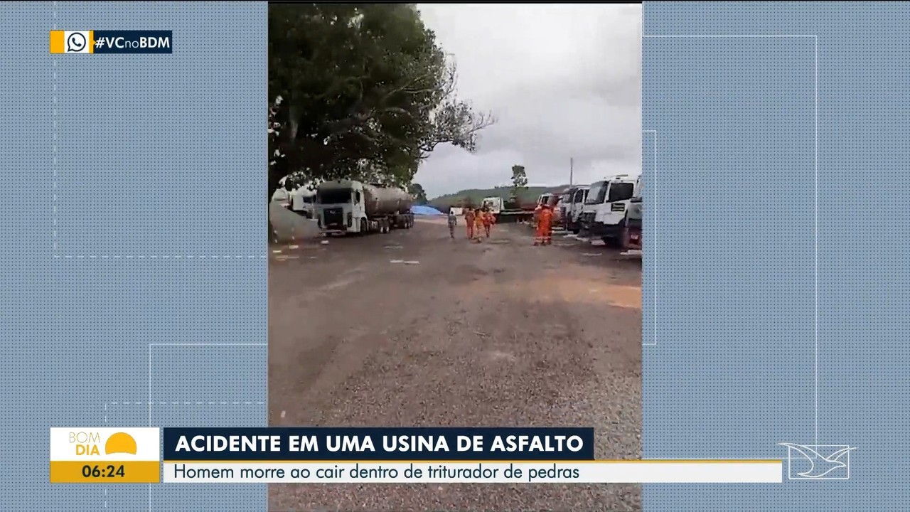 Funcionário morre em triturador