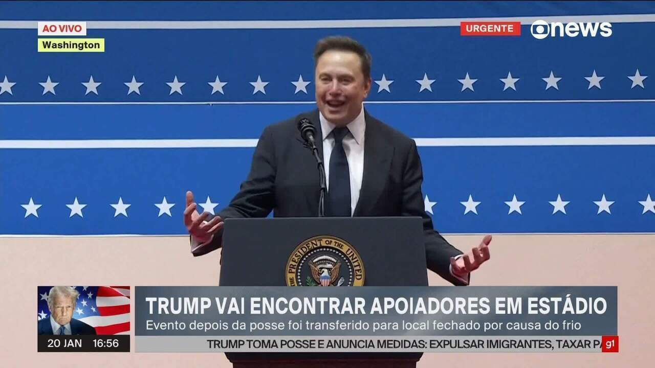 Musk cita Marte em evento de Trump e diz que 'futuro da civilização está garantido'