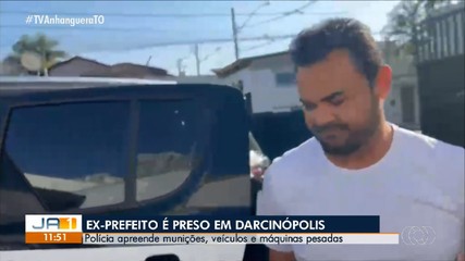 Ex-prefeito é preso em Darcinópolis