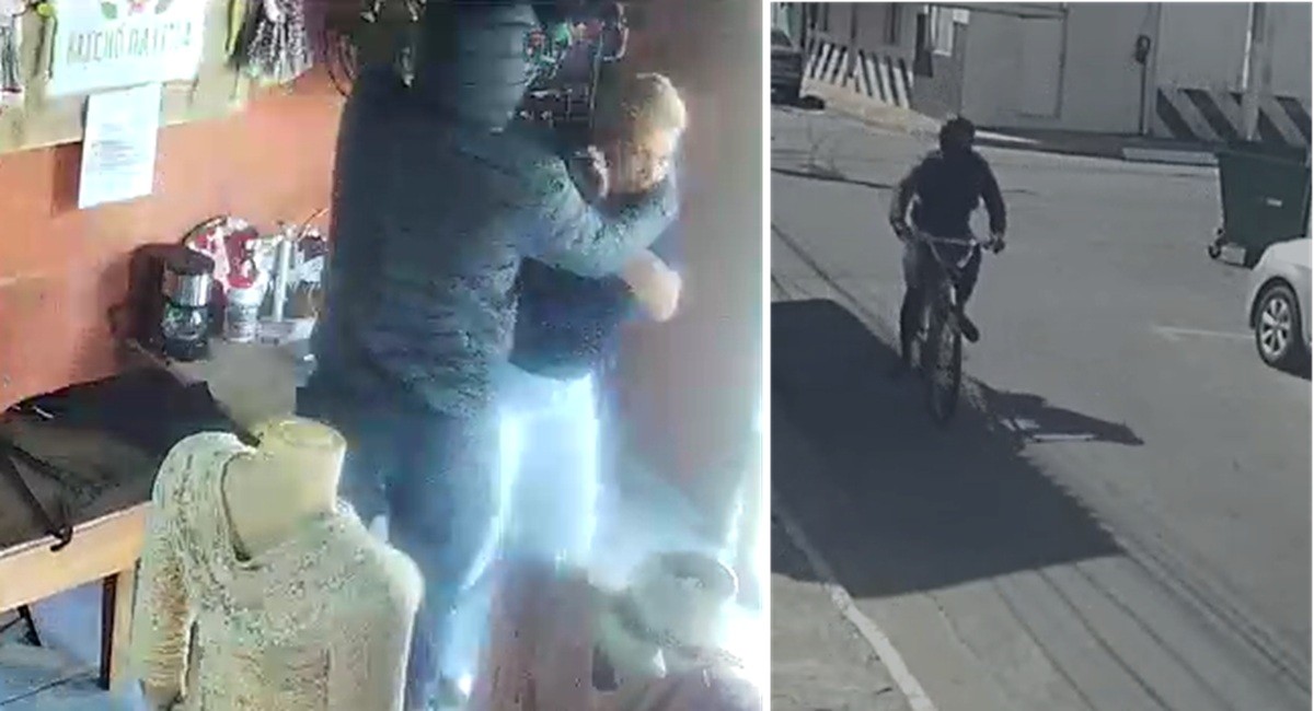 VÍDEO: idosa é agarrada e jogada ao chão durante roubo em Arraial do Cabo