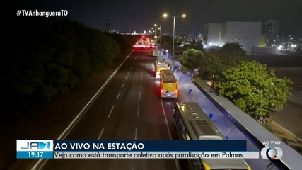 Veja como está o transporte coletivo após paralisação em Palmas
