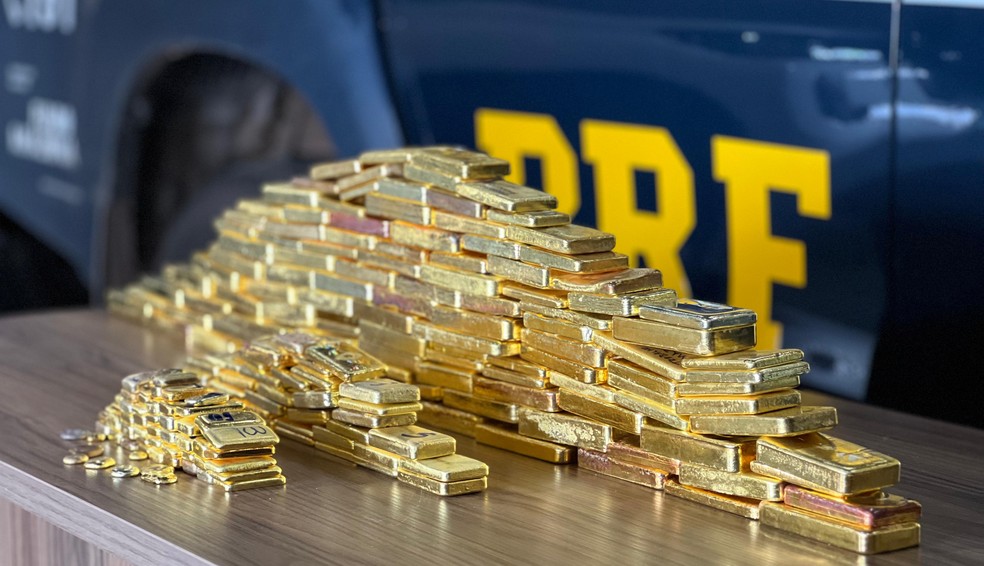 103 kg de ouro apreendidos em Roraima