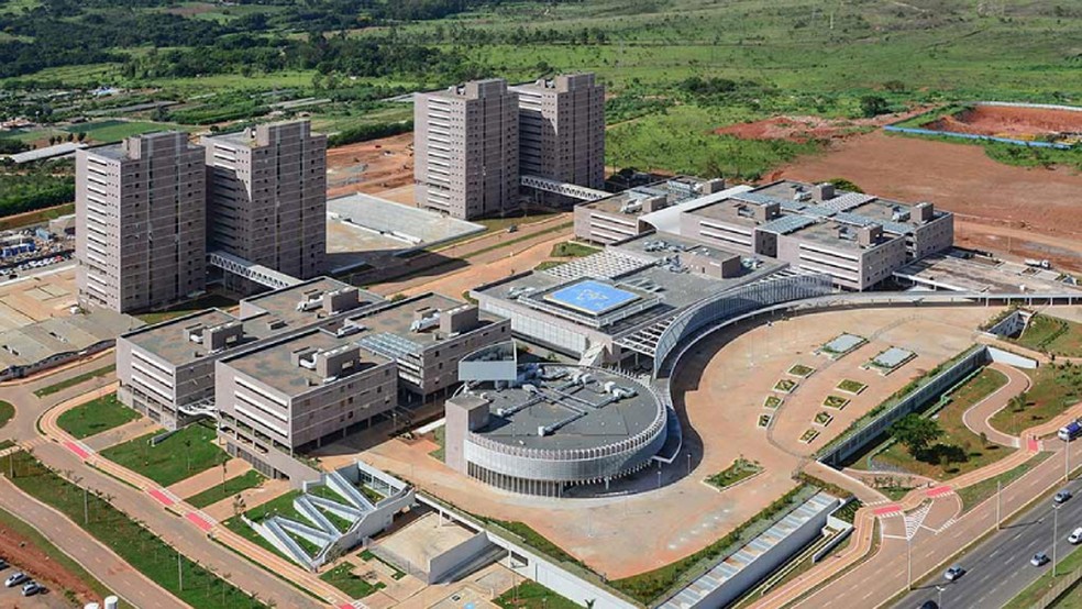 O Centro Administrativo do Distrito Federal foi o primeiro projeto no Brasil que fez uso da tecnologia em grande escala — Foto: divulgação