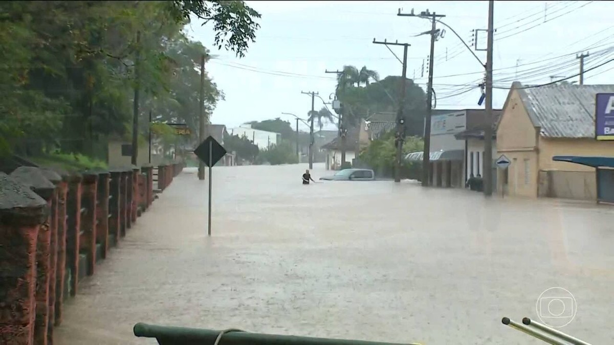 Temporal no RS: prefeitura de Caxias do Sul emite alerta sobre risco de rompimento da Represa Dal Bó
