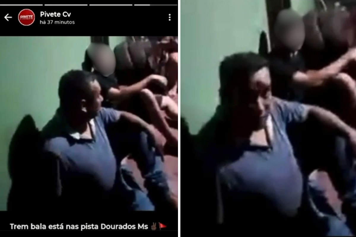 CV compartilha vídeo de homem sendo executado em frente da família em Dourados, MS