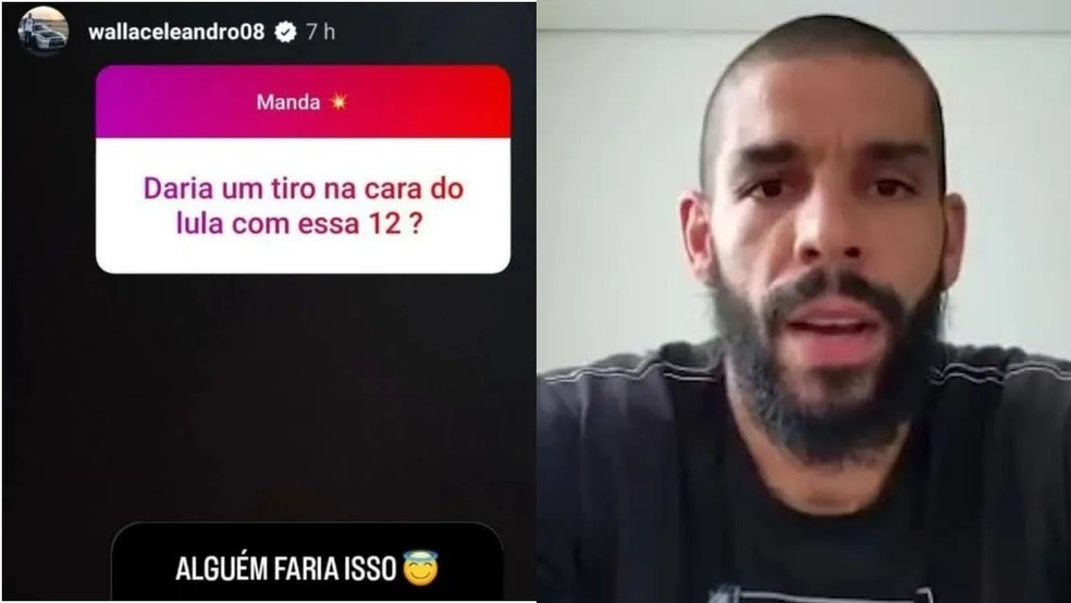 Jogador de vôlei faz enquete sobre tiro na cara de Lula